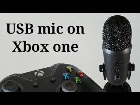 How to Connect a Usb Microphone to Xbox One