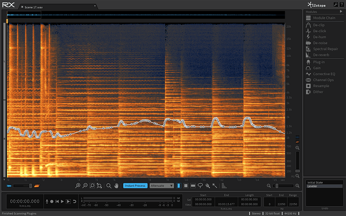 izotope rx 5 audio editor spectrogram full